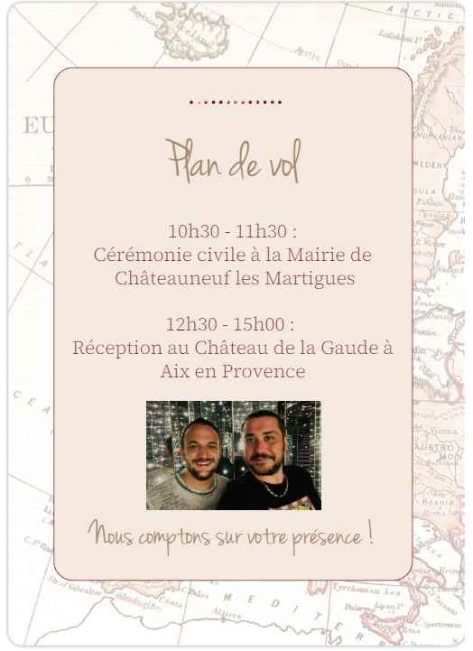 Faire-part : un passeport pour la journée ! - 2