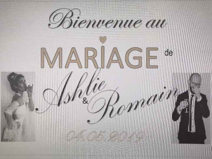 Affiche de bienvenue - 1