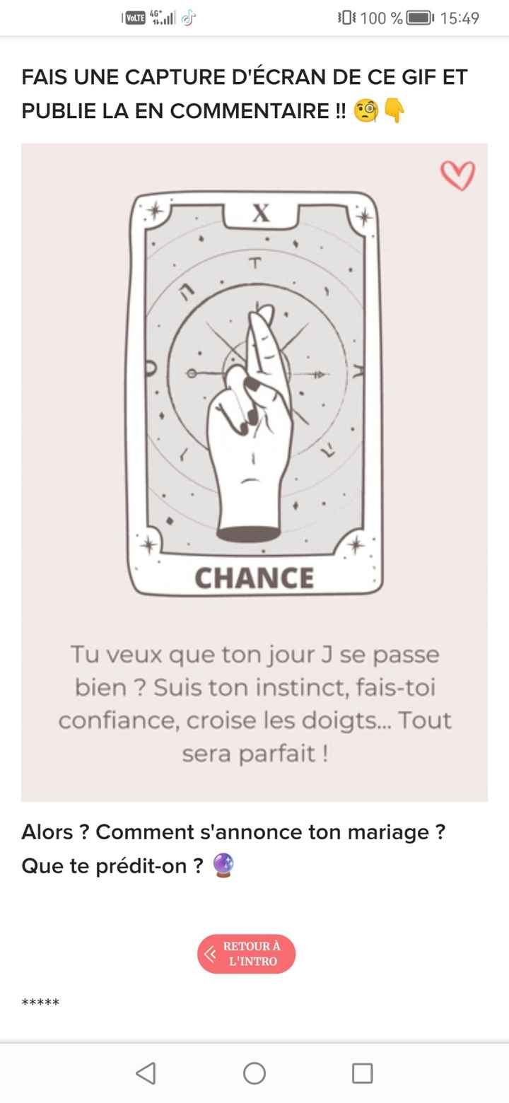 La chance te sourit 🔮😃 - 1