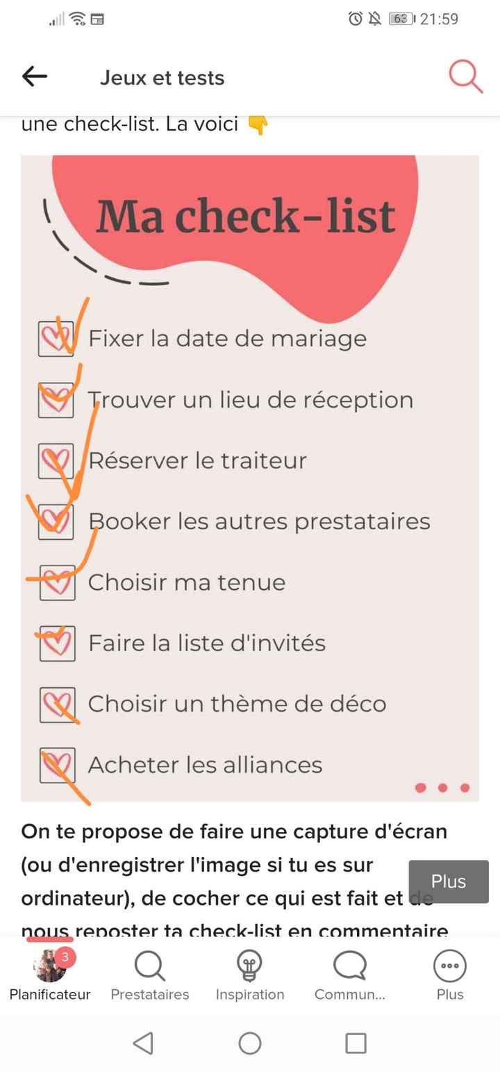 BONUS : Une check-list à cocher ✅ - 1