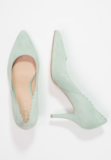 Chaussures vert menthe/vert d'eau 6