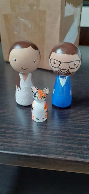 Figurine mariés 3