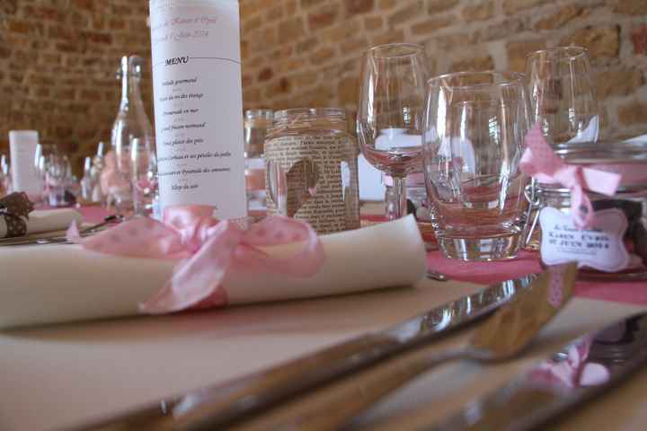 Déco de ma table