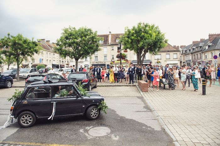 Arrivée à la mairie