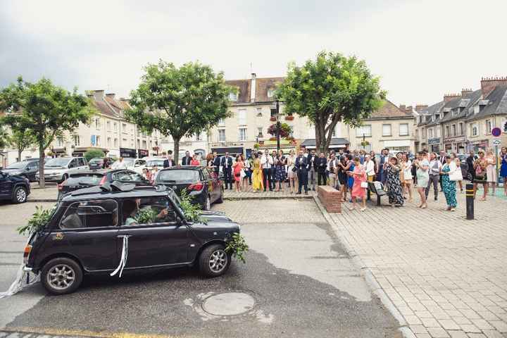 Arrivée à la mairie