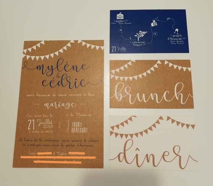  💕💕comment sont vos faire-part???💕💕 - 1