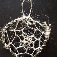 Attrapeur de rêves rustique - 1