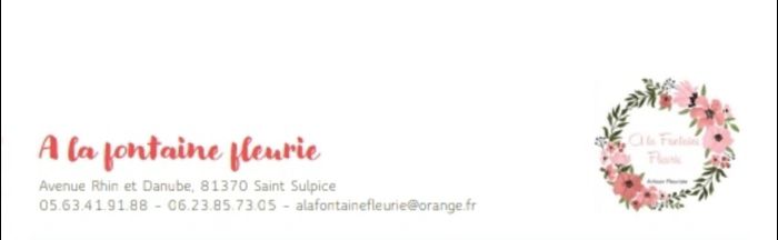 Budget pour le fleuriste 2