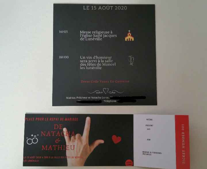 Faire-part de mariage - 2