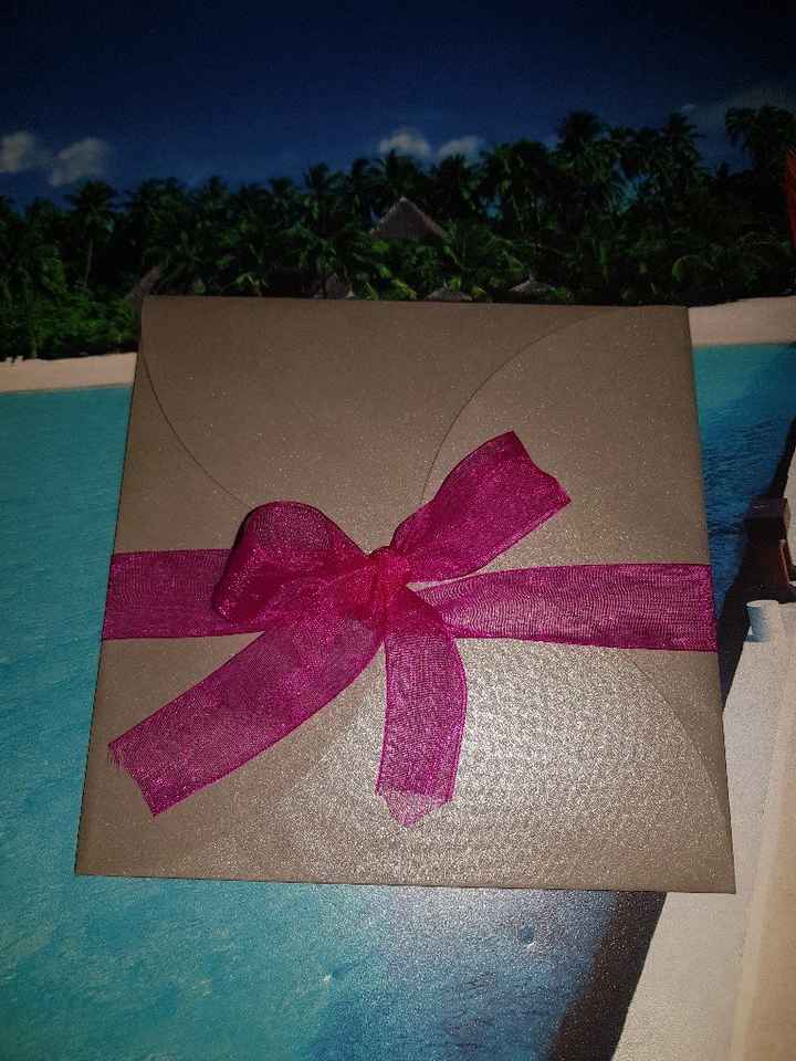 Faire part diy - 1