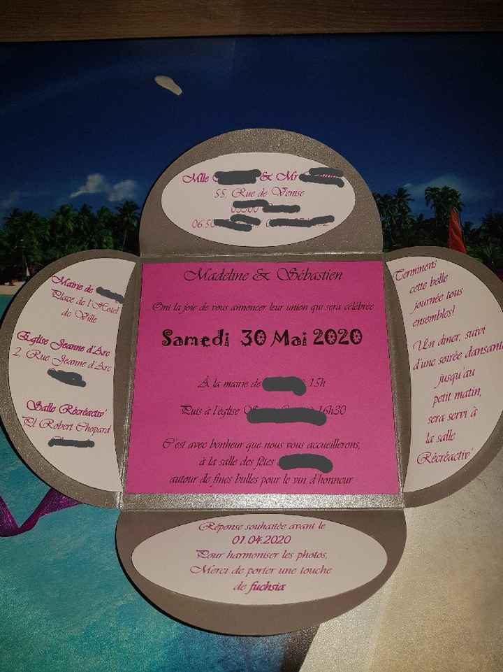Faire part diy - 2
