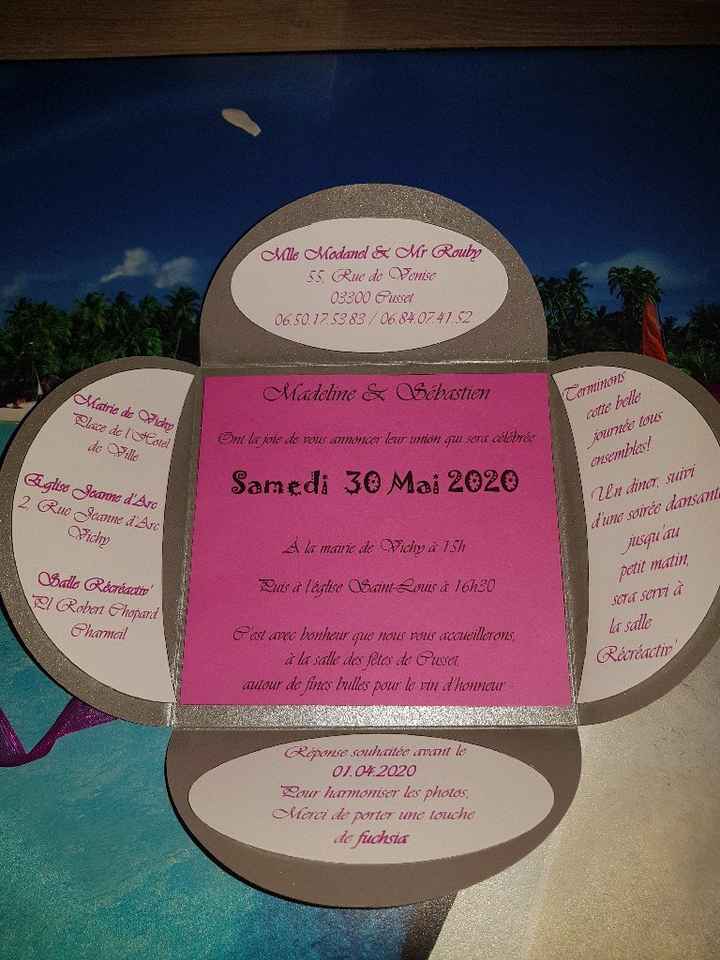 Faire part - 1