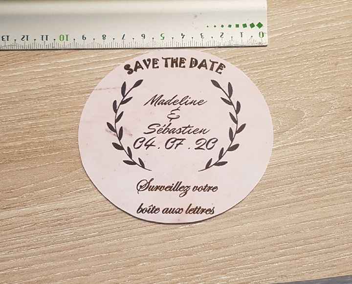 Save the date? - 1