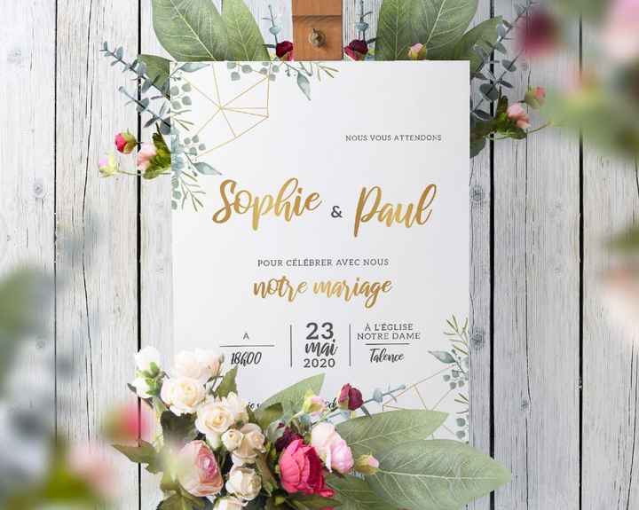 Faire-part de mariage Ouidesigns.fr