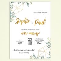 Faire-part de mariage Ouidesigns.fr