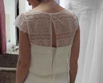 Robe nature détail dos