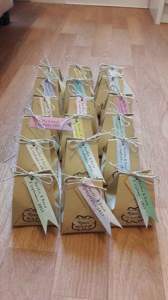 Diy sachet dragées - 1