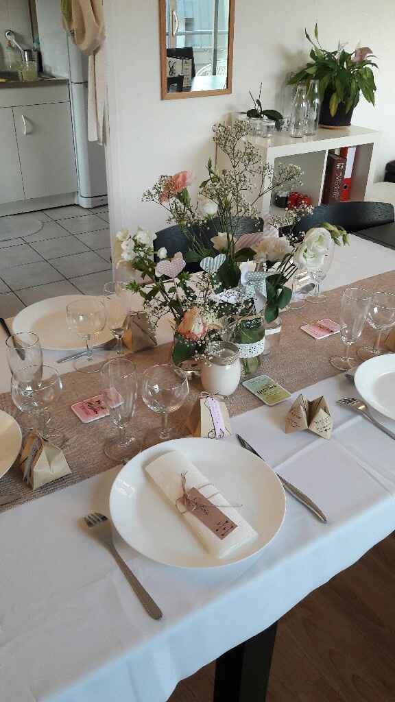 Essai décoration de table - 1