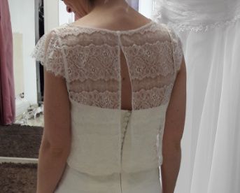 Robe nature détail dos