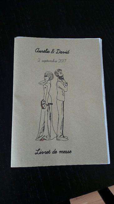 Livret de messe - 1