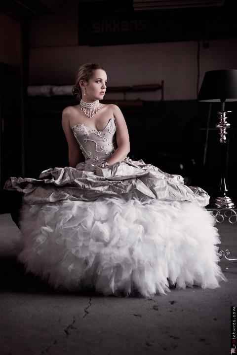 Une des parures de bijoux de la collection