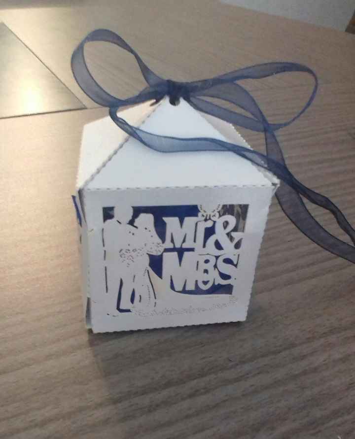 Mes jolies Contenants dragées !!!