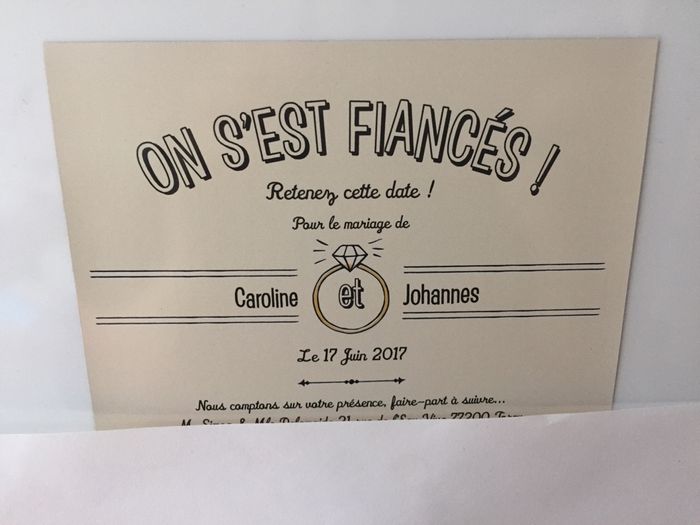 Notre save the date - 1