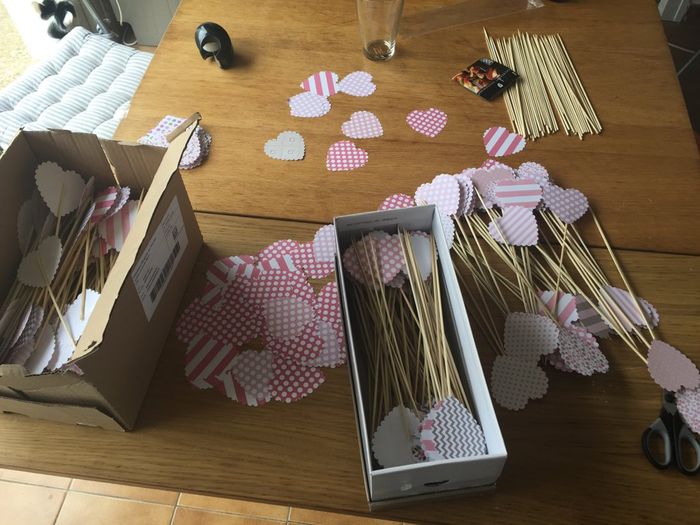 Allée de petits coeurs - 1