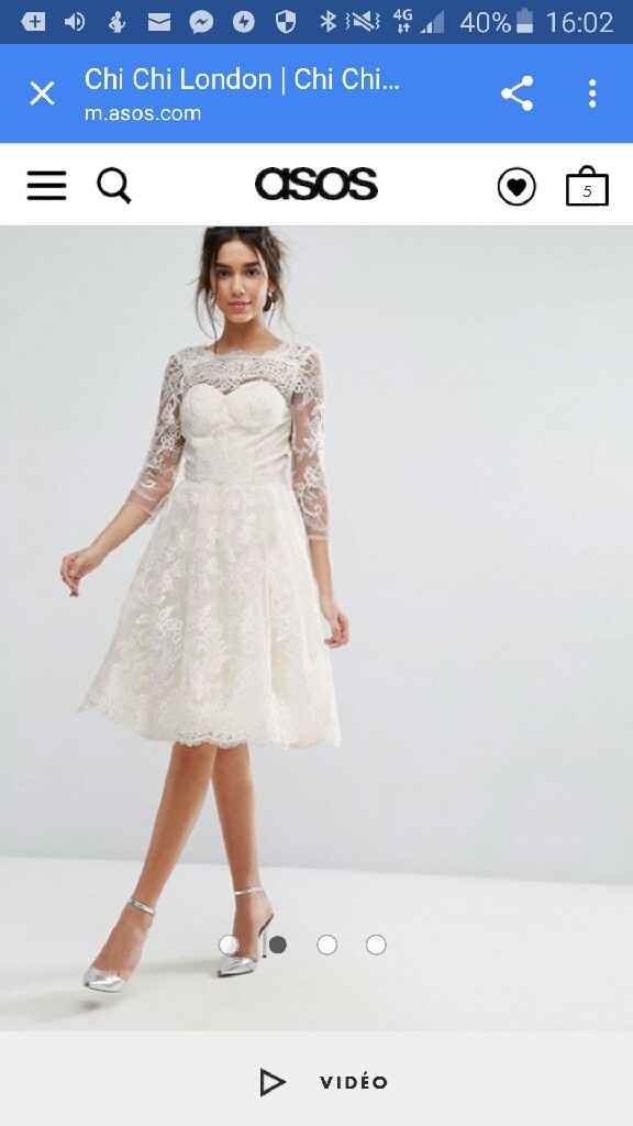 Ma robe du lendemain 👗 chichi london - 1