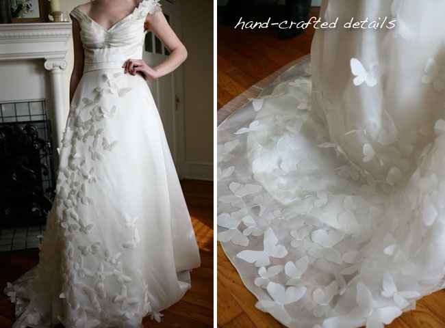 robe papillons