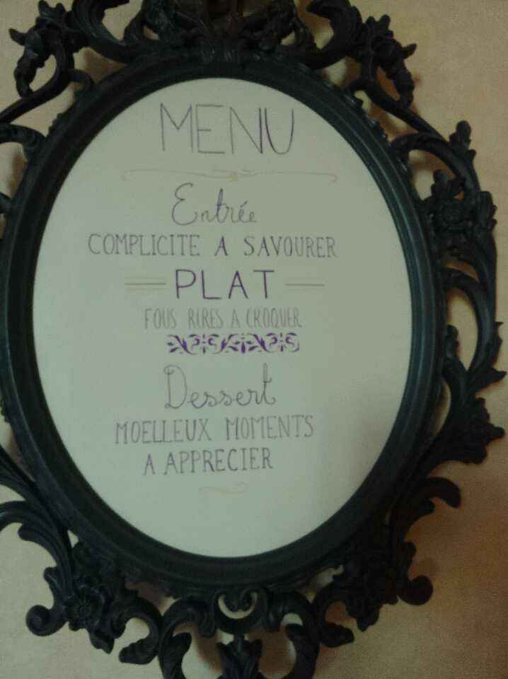  Menu sans menu - 1