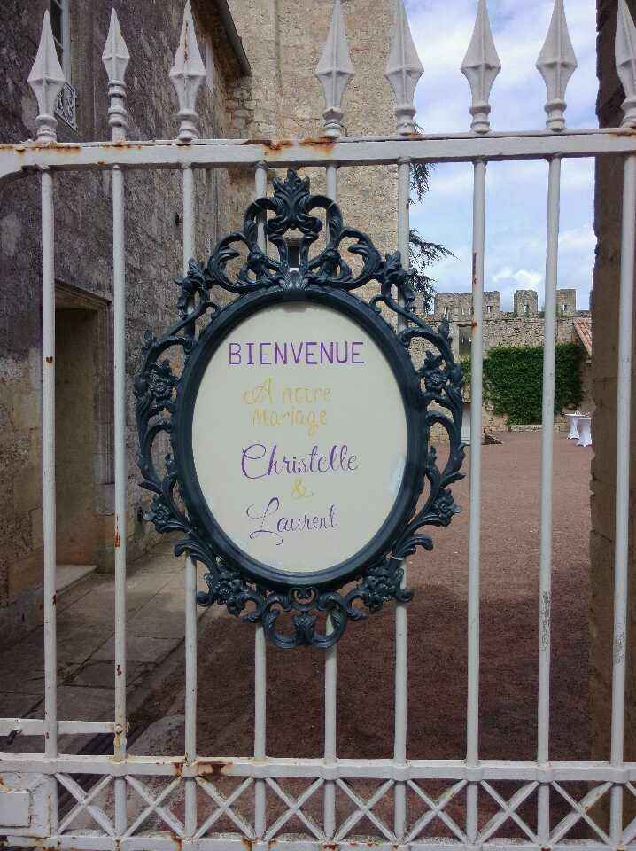 Panneau de bienvenue - 1