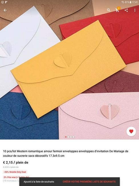 Dilemme enveloppes  faire-part ! Montrez-moi vos enveloppes C5 ! 5