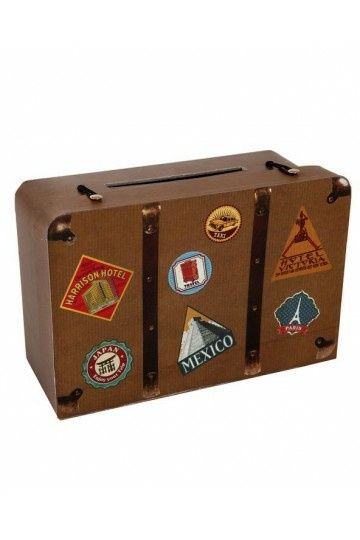 Urne de mariage valise 2