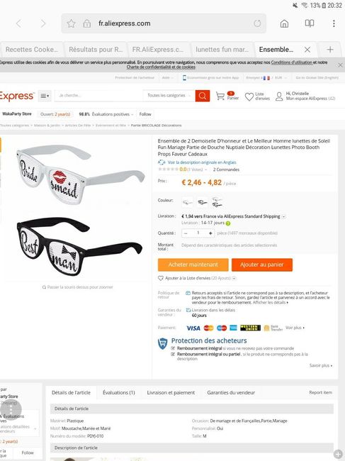 Lunettes Fun - 5