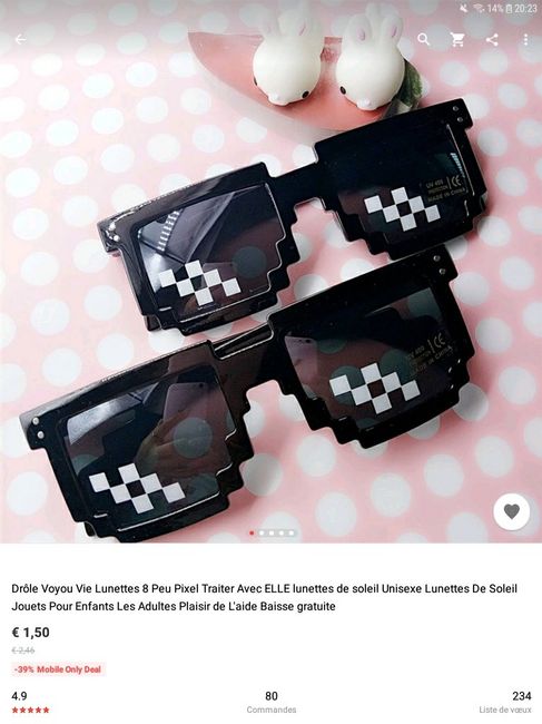Lunettes Fun - 6
