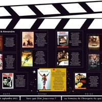 Plan de table thème cinéma - 1