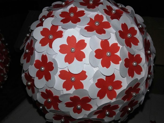 Boule de fleurs en papier suite - 3