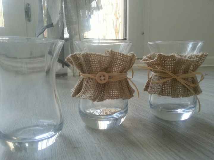 Contenants à dragées et mini vases - 2