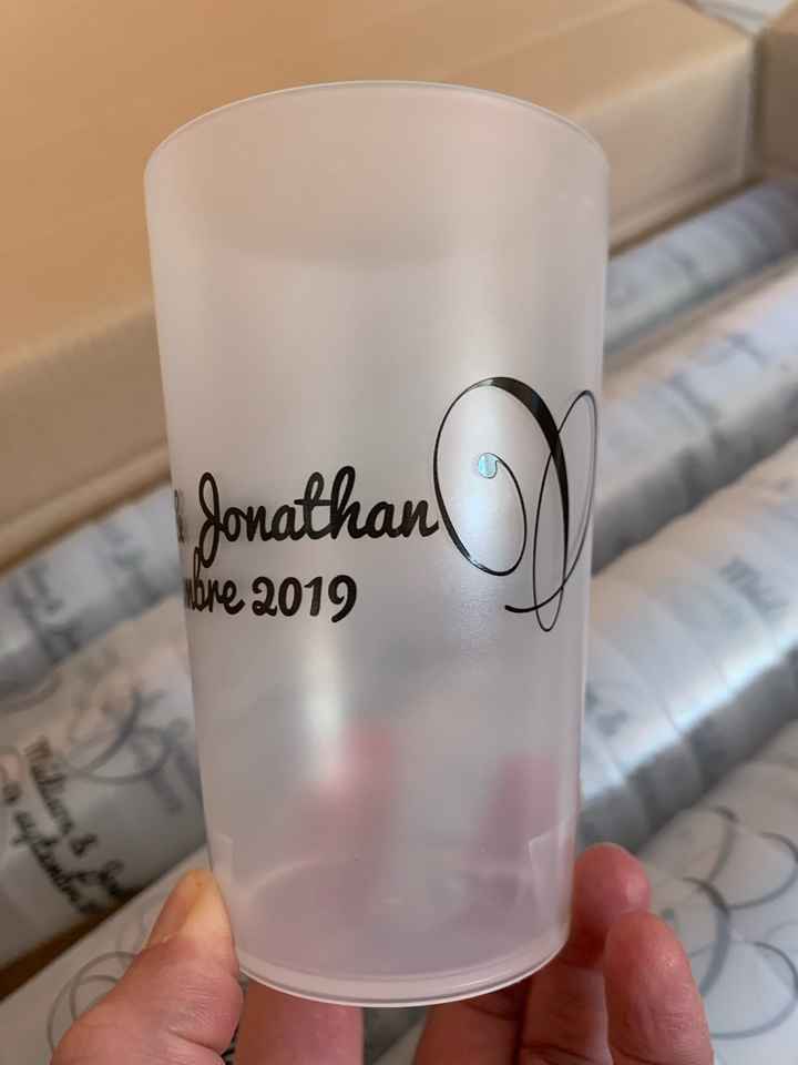 Gobelets personnalisés - 2