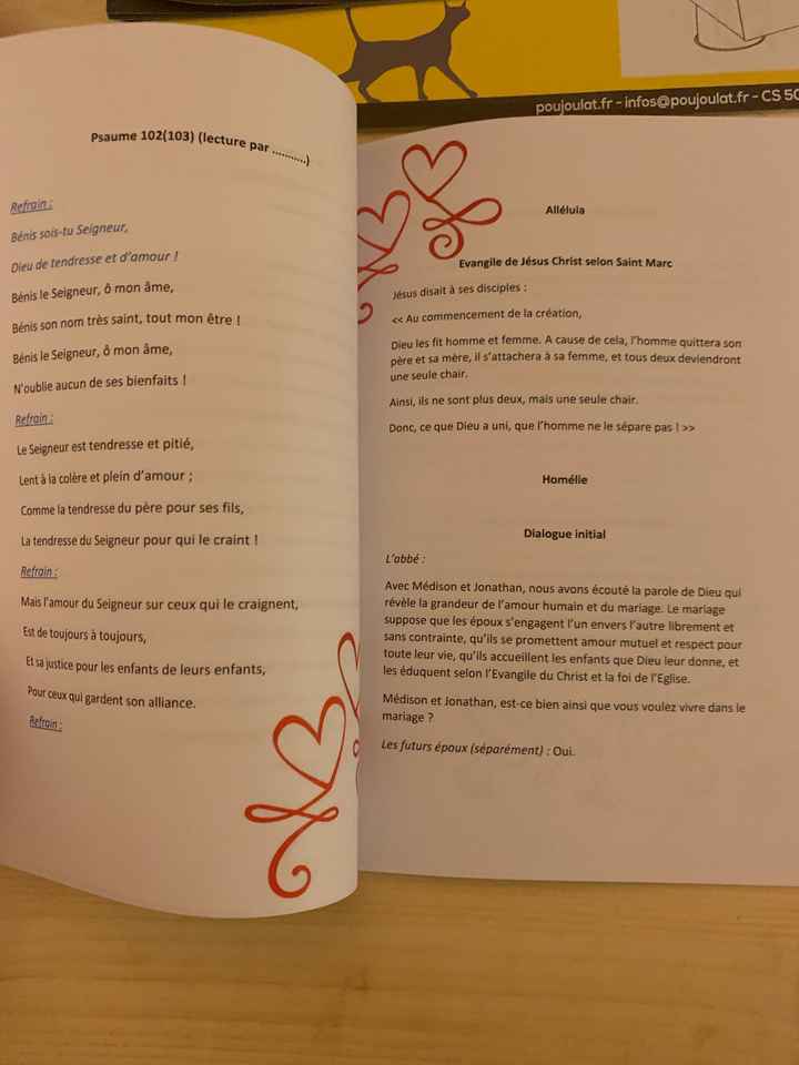 Livret de cérémonie - 3