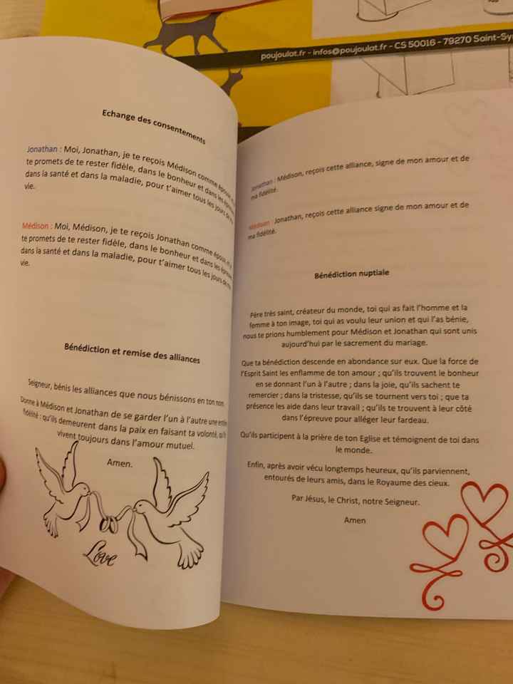 Livret de cérémonie - 4