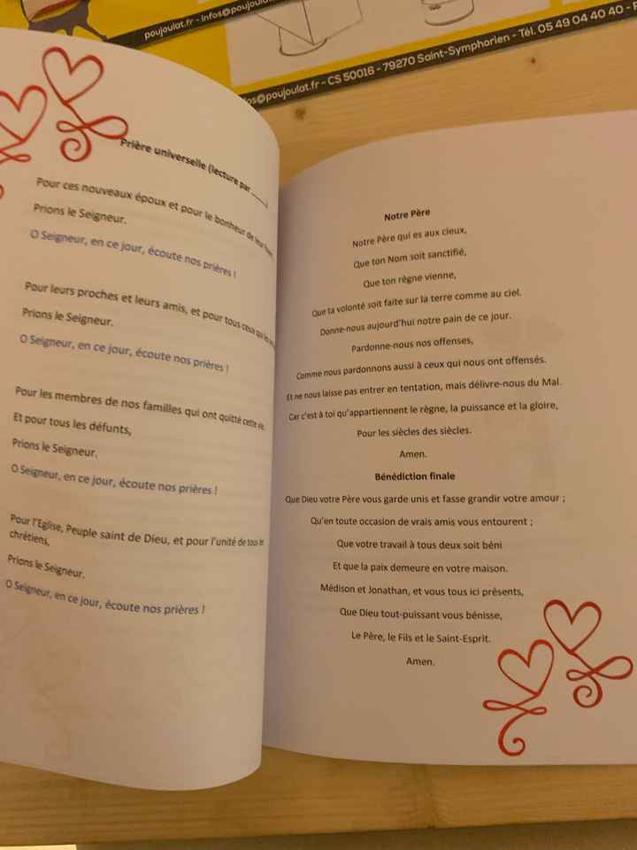 Livret de cérémonie - 5