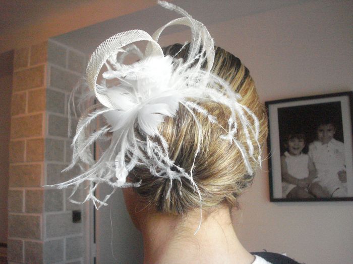 Chignon que j'ai réalisé 