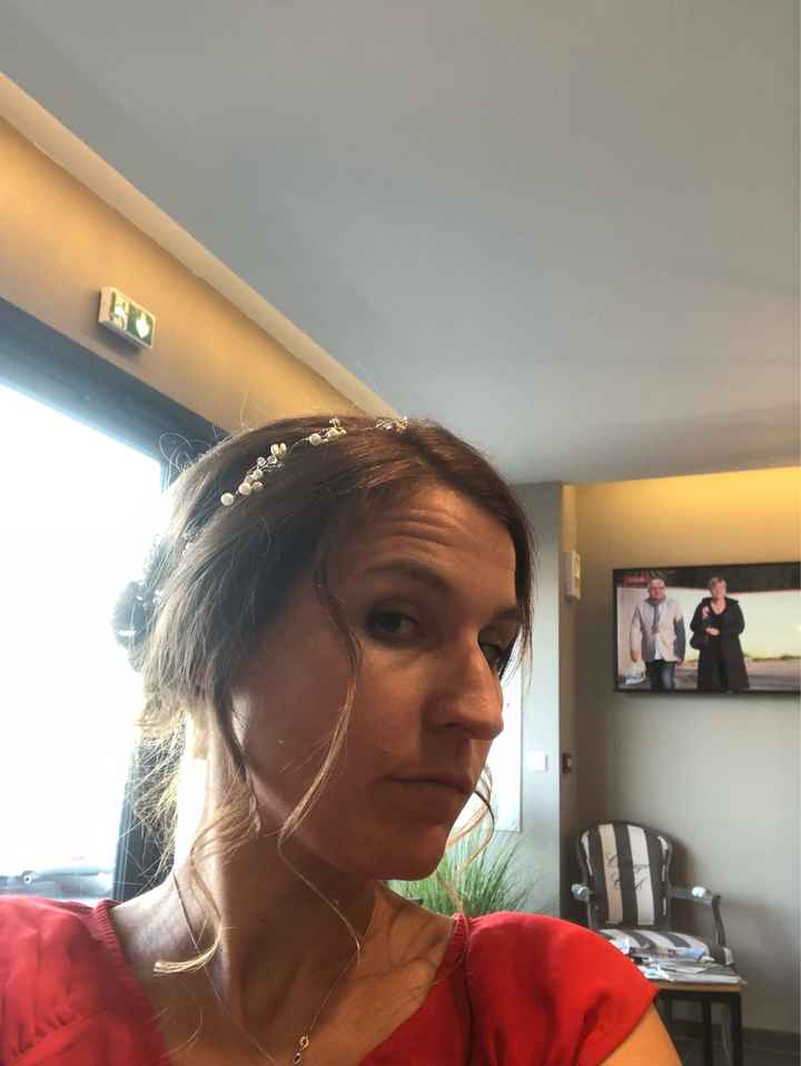 Après la robe l’essai coiffure et maquillage - 1