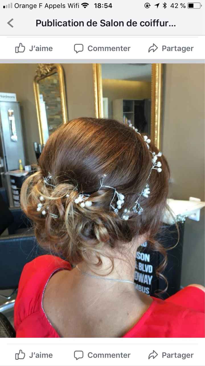 Après la robe l’essai coiffure et maquillage - 3