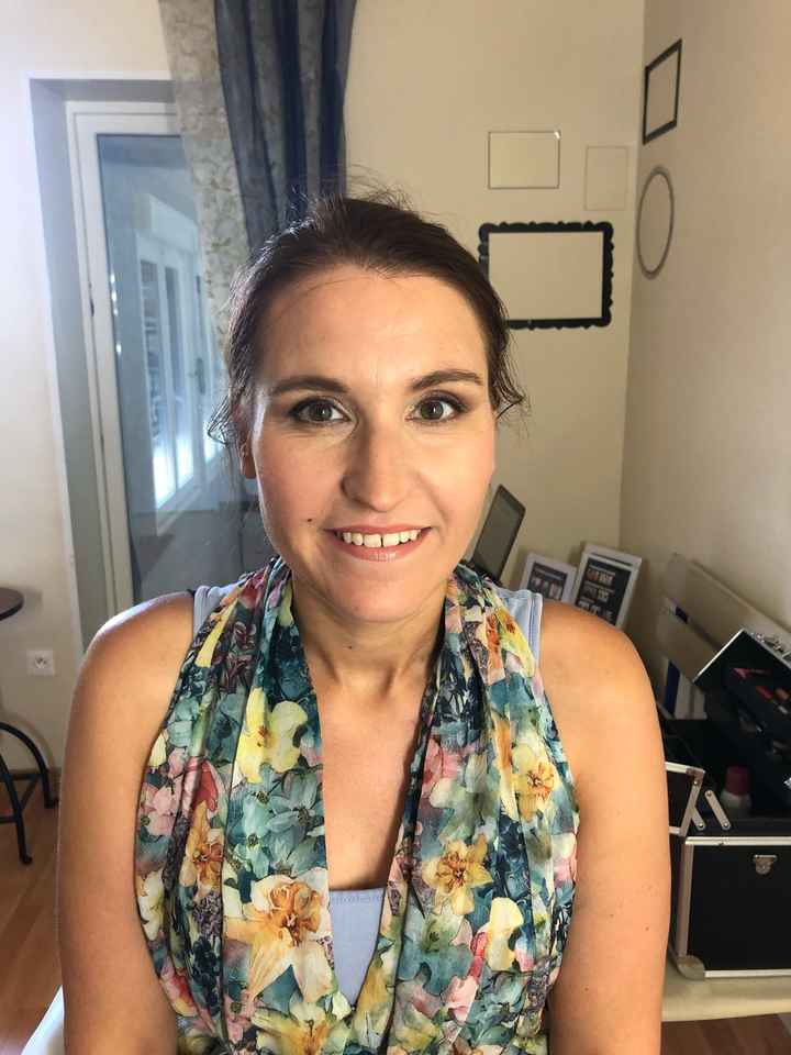 Après la robe l’essai coiffure et maquillage - 7