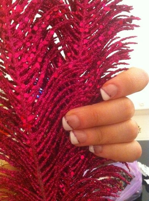 pose ongle rongé
