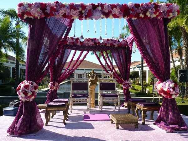 hindu ritual wedding outside idea 7 