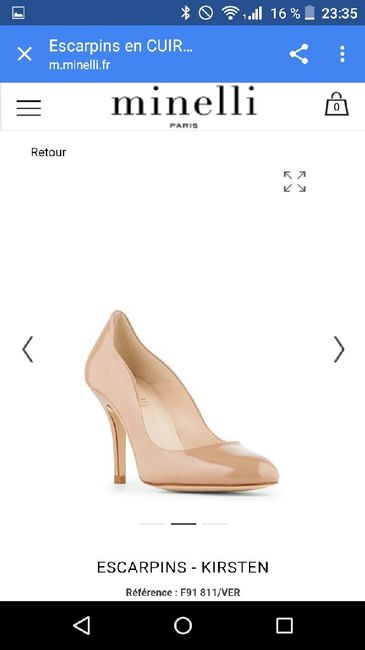 De quelle couleur sont vos chaussures? - 1